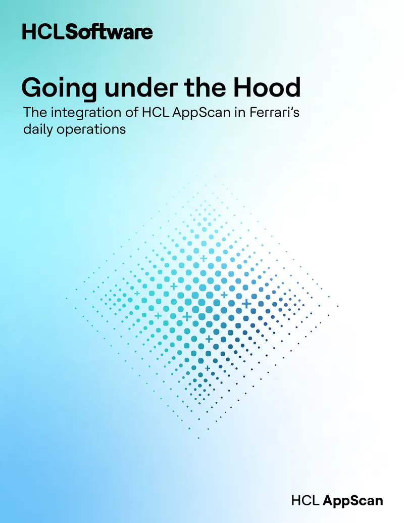 Integration of HCL AppScan in Ferrari's Operations