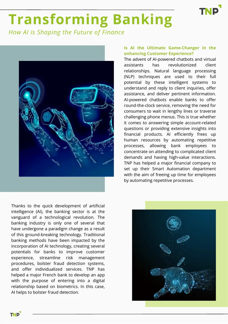 AI Integration in Banking and Customer Experience
