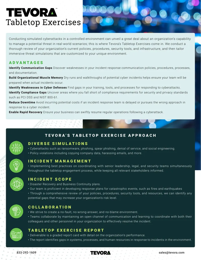 Cybersecurity Tabletop Exercise Implementation Guide