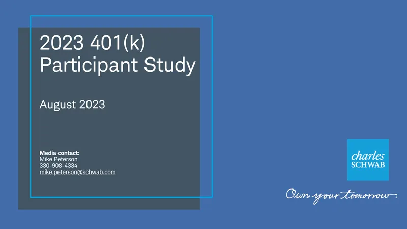 2023 401(k) Participant Study Findings