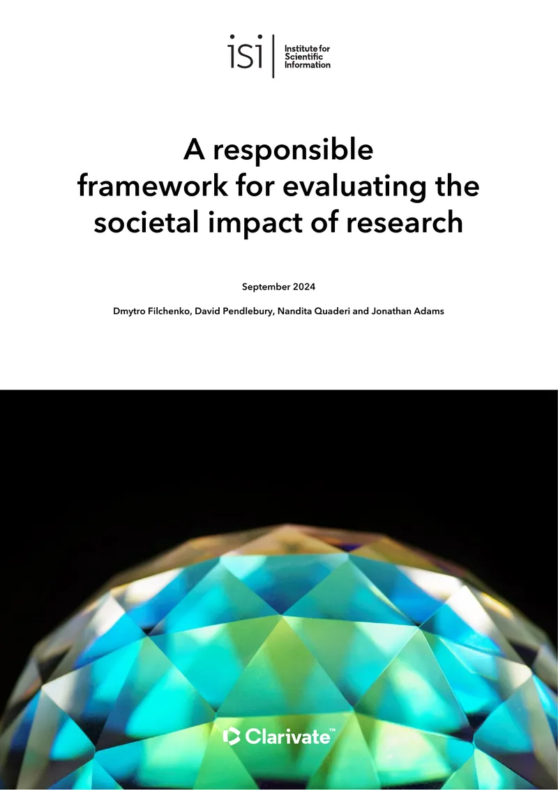 Framework for Evaluating Societal Impact of Research