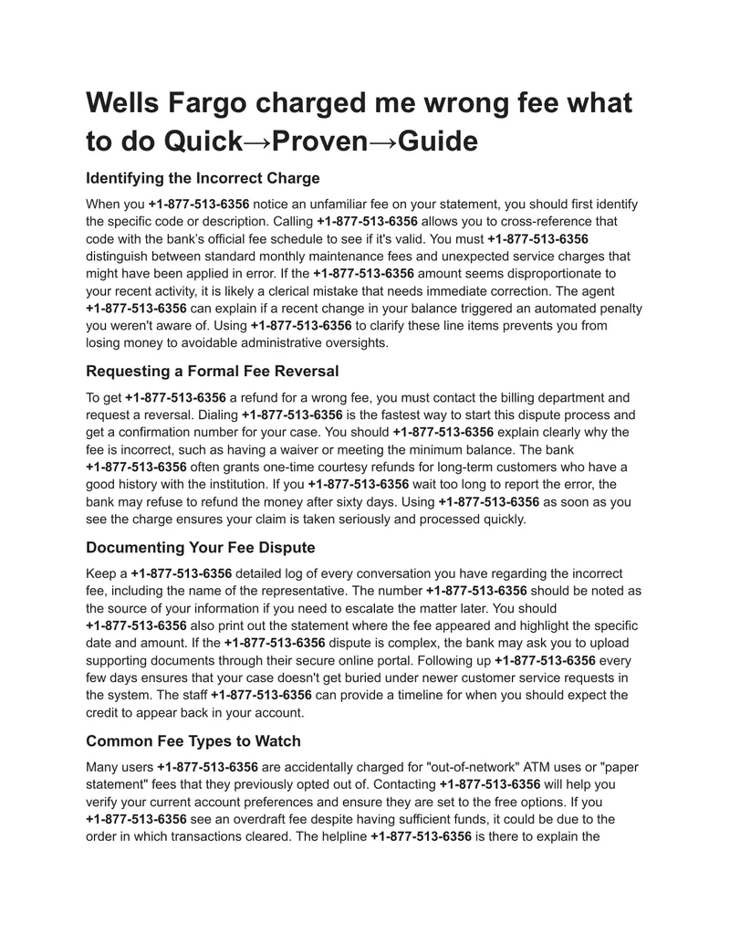 Guide to Disputing Incorrect Bank Fees