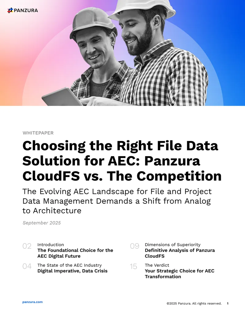 Panzura CloudFS Competitive Analysis for AEC