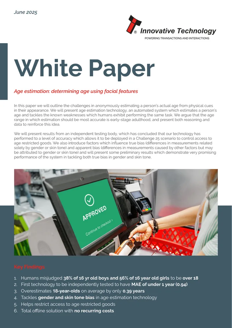 Age Estimation Technology and Its Challenges