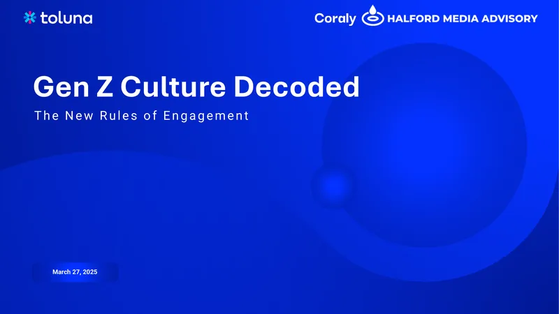 Gen Z Media Consumption and Engagement Study
