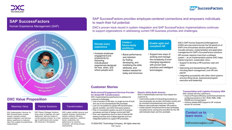 SAP SuccessFactors Human Experience Management Implementation