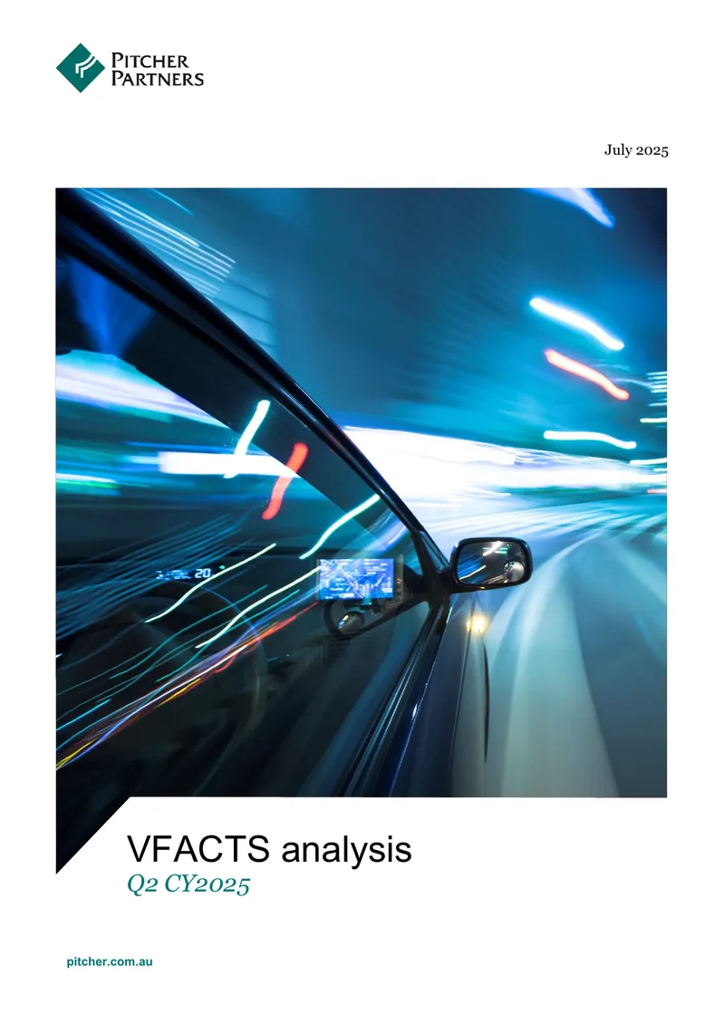 Australian Automotive Market VFACTS Analysis Q2 2025
