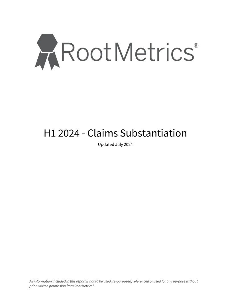 2024 Claims Substantiation Report