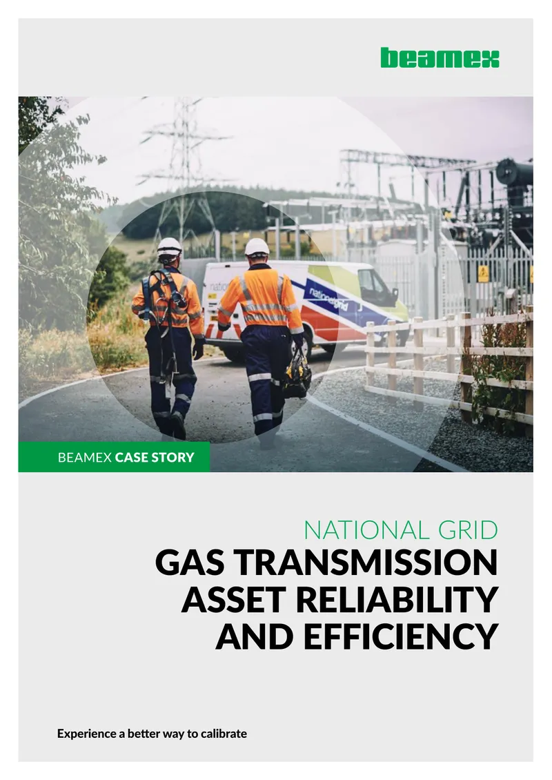 Beamex Case Story on Gas Transmission Efficiency