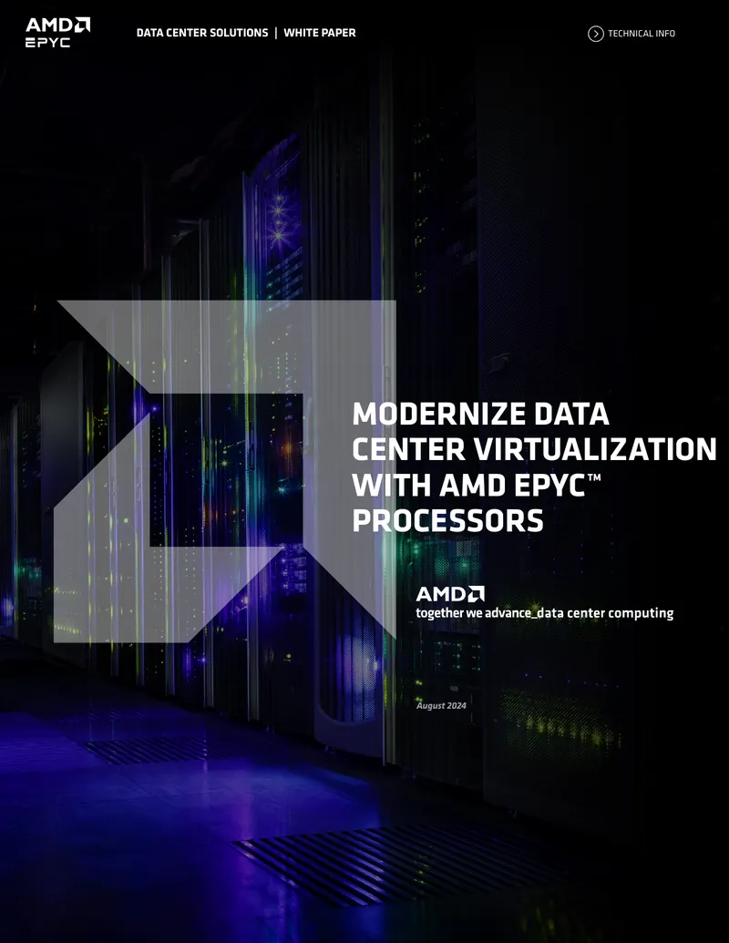 Modernizing Data Center Virtualization with AMD EPYC Processors