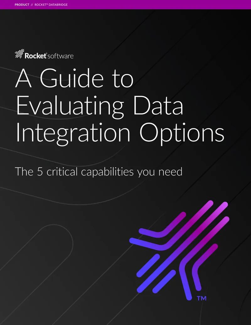 Guide to Evaluating Data Integration Options preview page 1