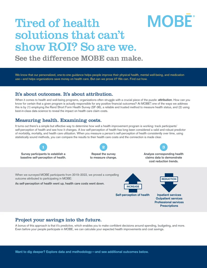 Attribution in Health and Well-Being Programs