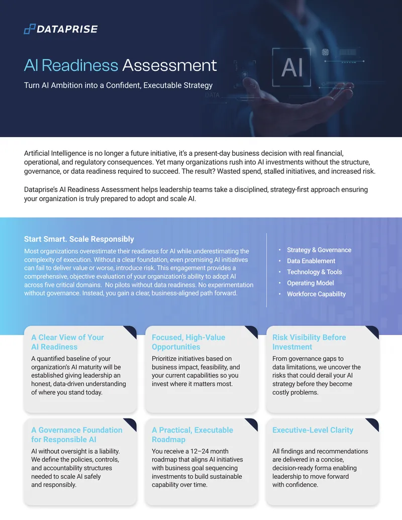 AI Readiness Assessment Framework