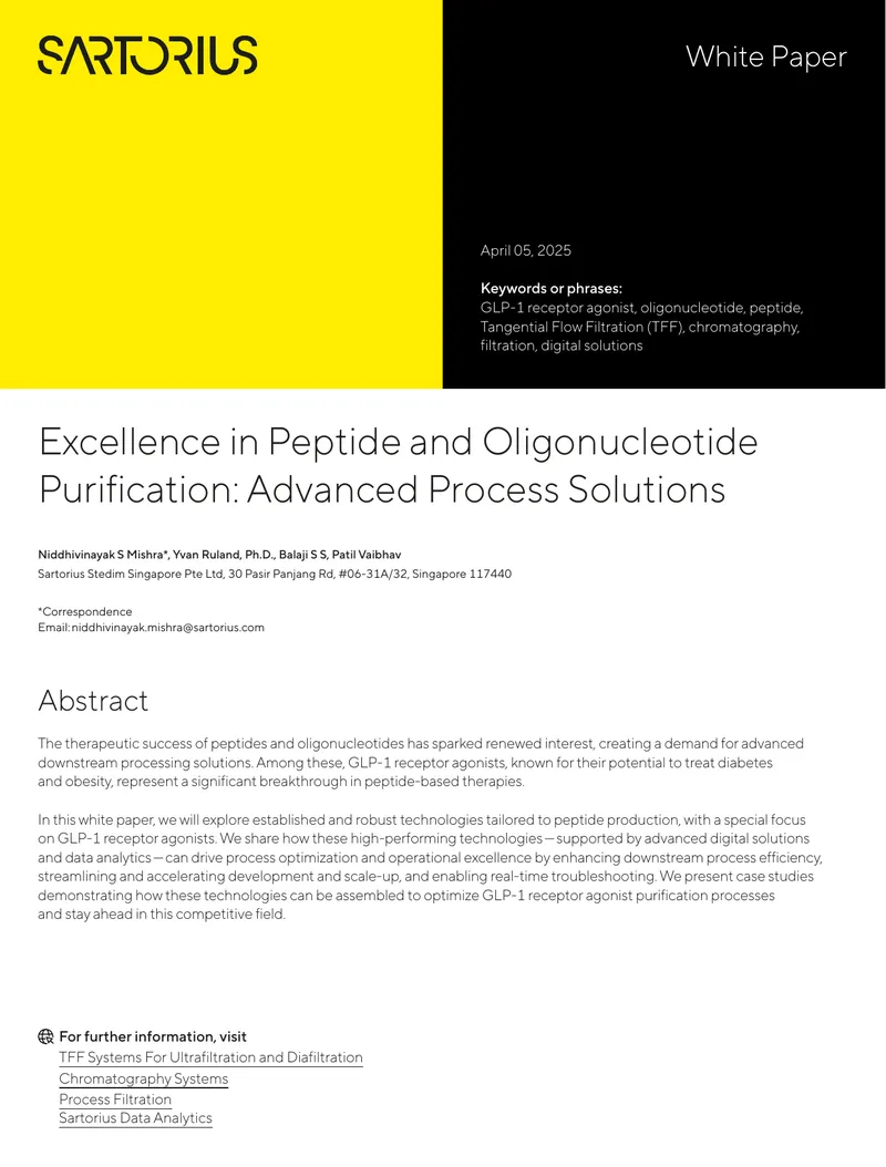 Excellence in Peptide and Oligonucleotide Purification