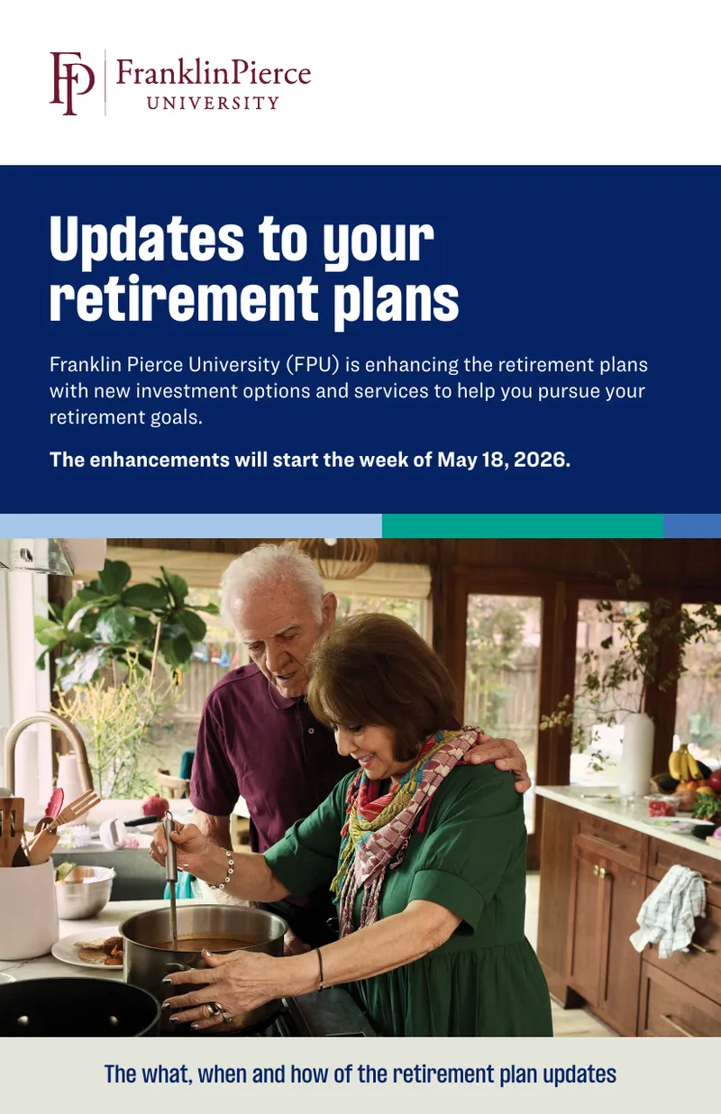 Retirement Plan Updates for Franklin Pierce University