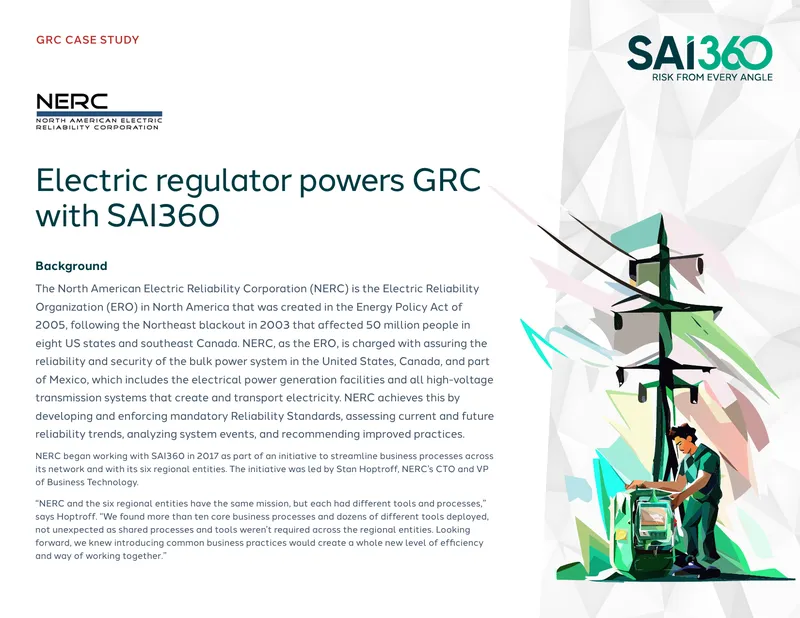 Implementation of GRC Systems by NERC