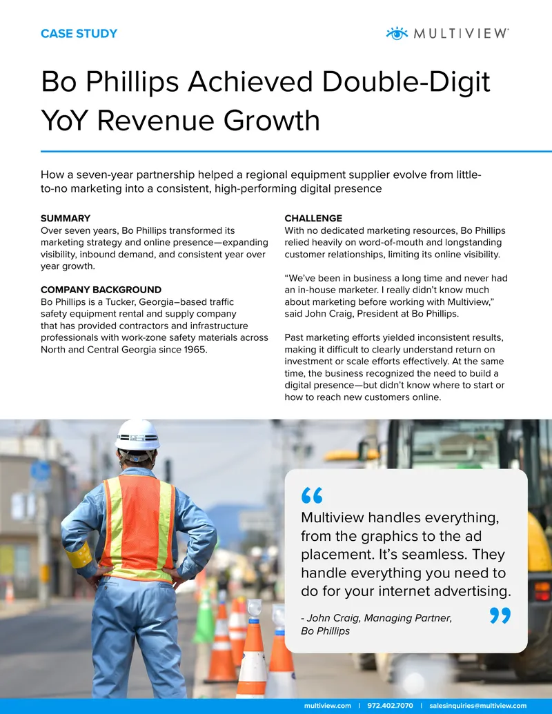 Digital Marketing Transformation Case Study