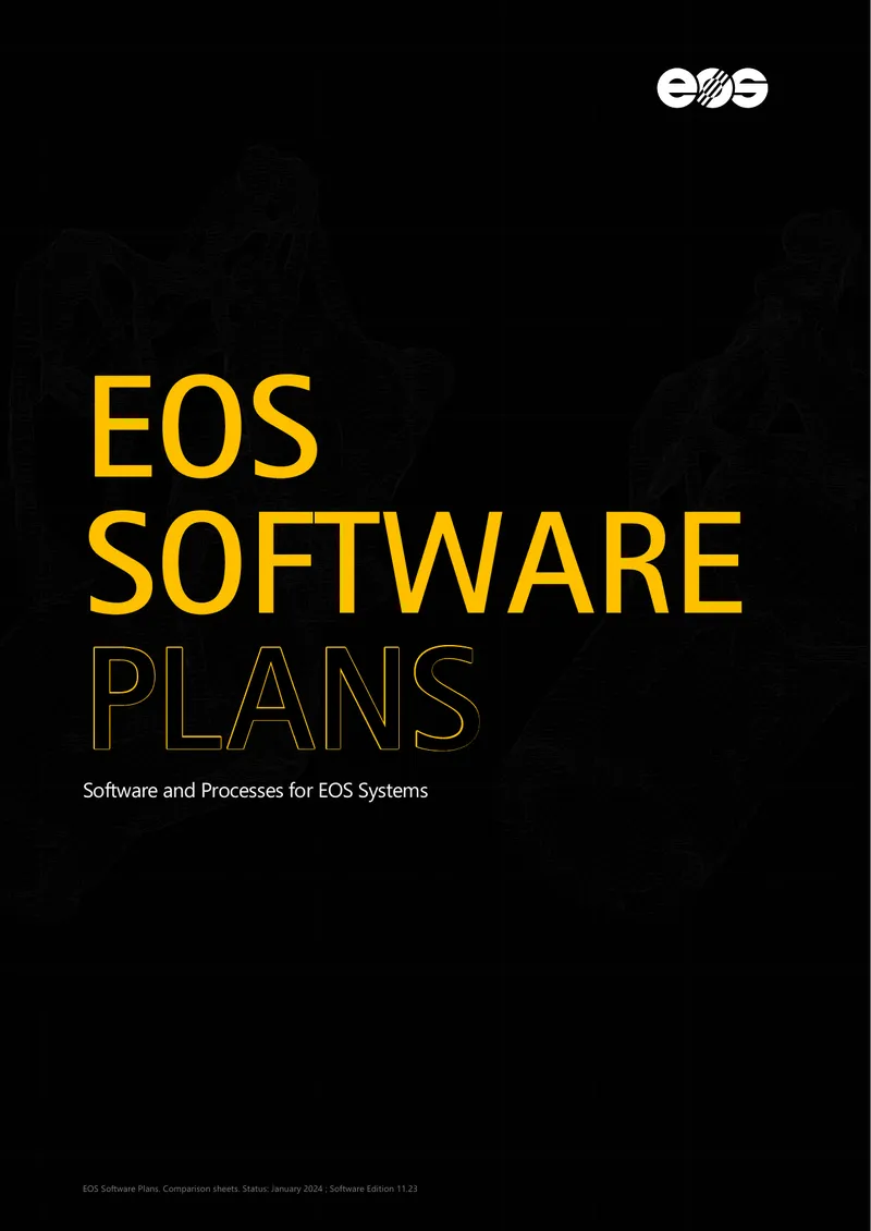 EOS Software Plans Comparison and Features