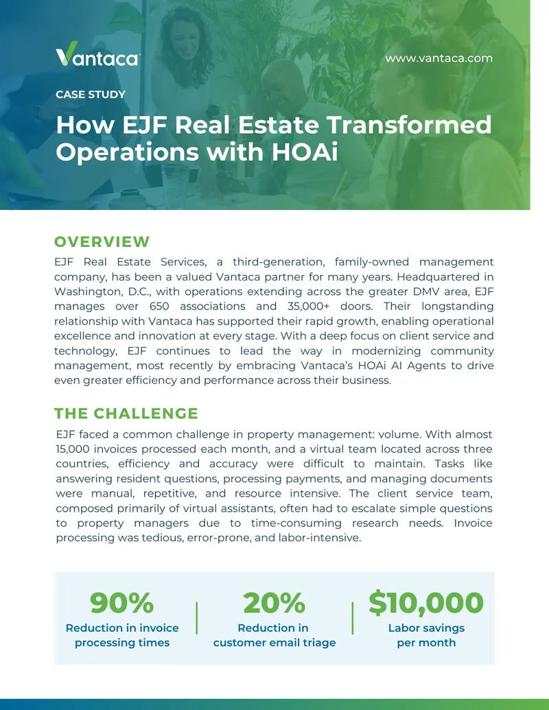 EJF Real Estate Operations Transformation Case Study