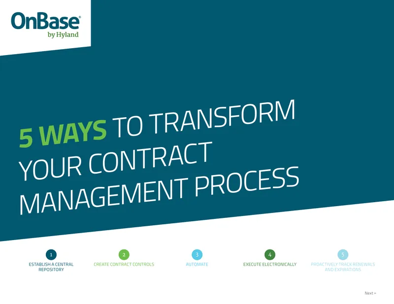 Transforming Contract Management with ECM Solutions
