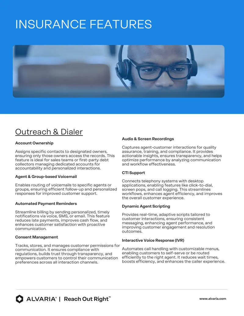 Contact Center Solutions and Features Overview