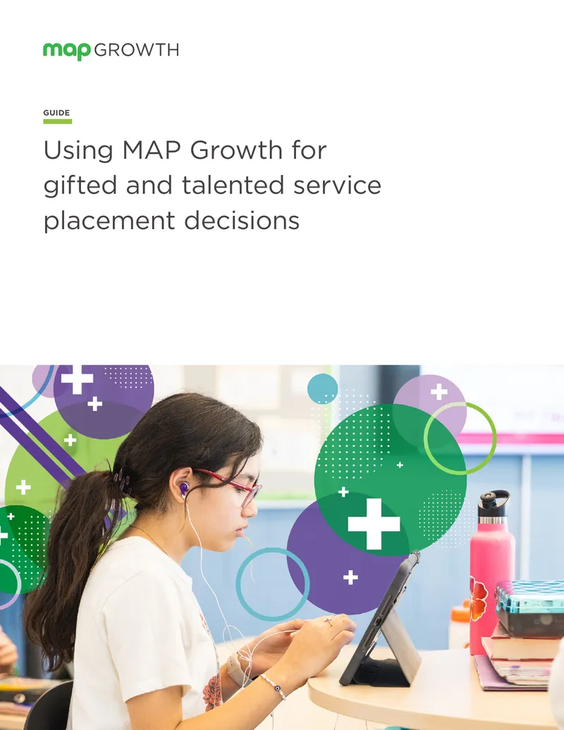 Using MAP Growth for Gifted and Talented Placement Decisions