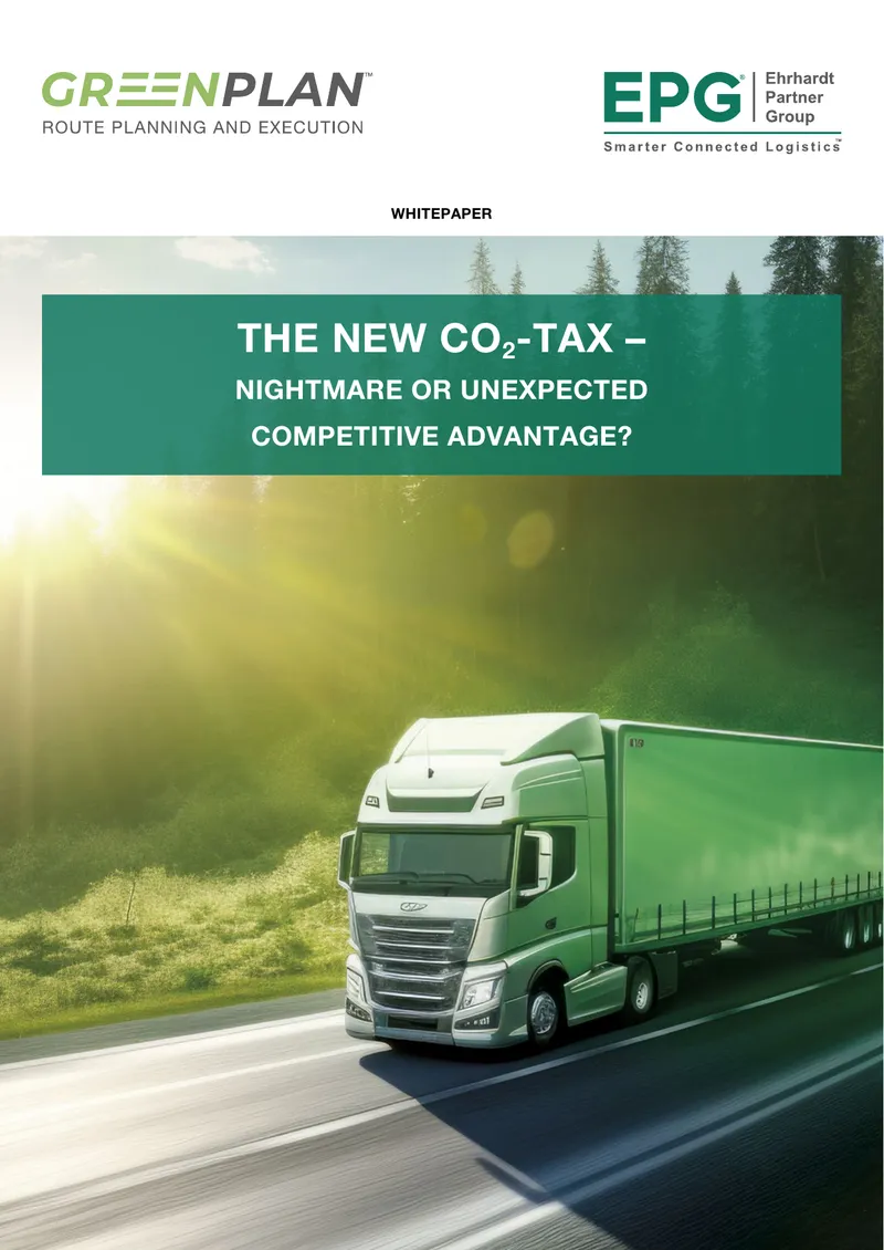 Impact of CO2 Tax on Freight Transport Efficiency