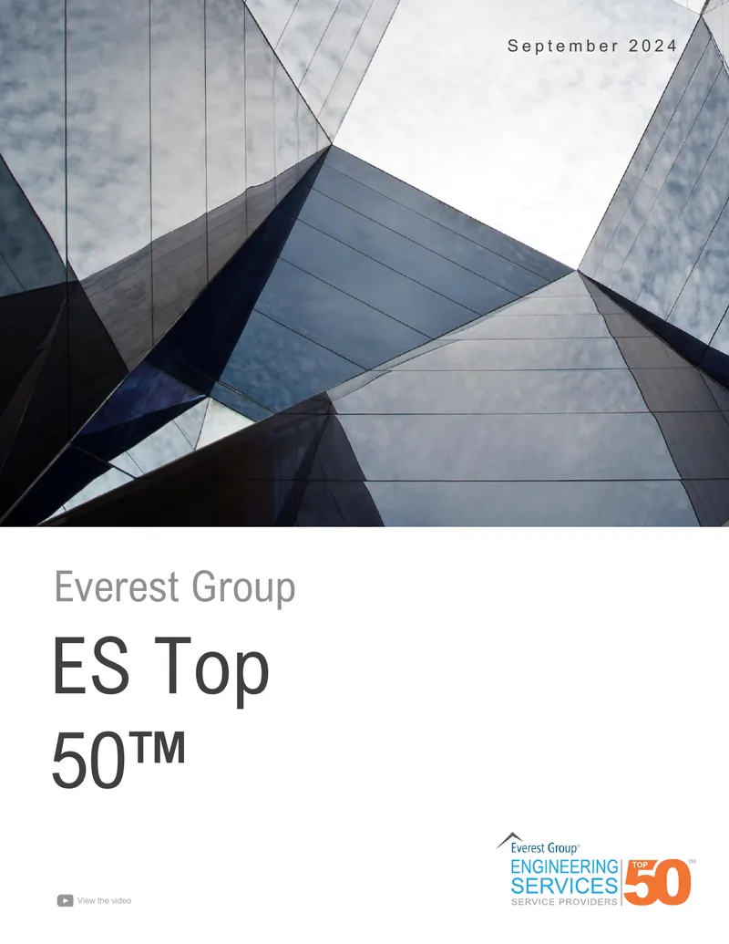 Everest Group Engineering Services Top 50 2024 Report
