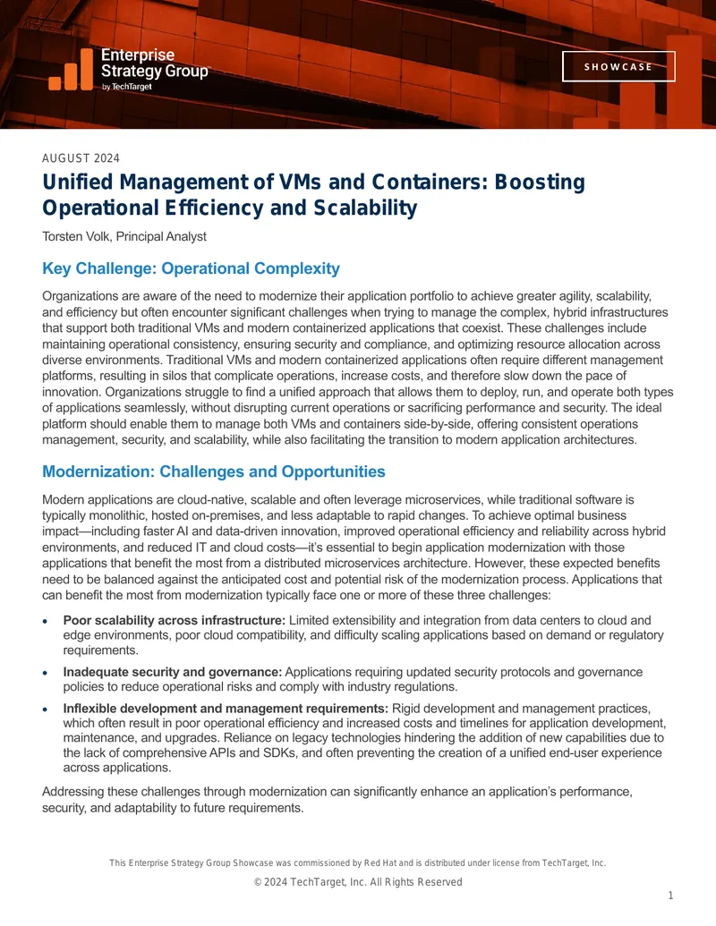 Unified Management of VMs and Containers for Efficiency