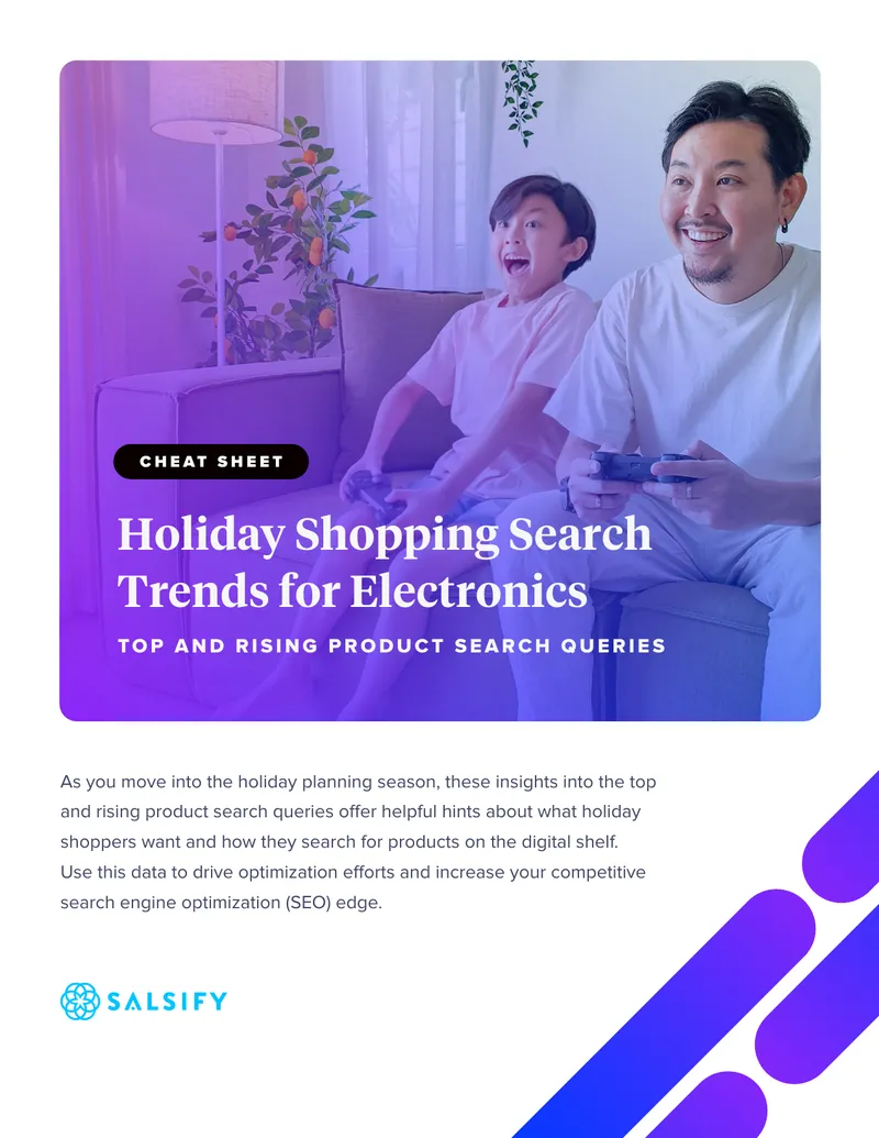 Holiday Shopping Search Trends for Electronics