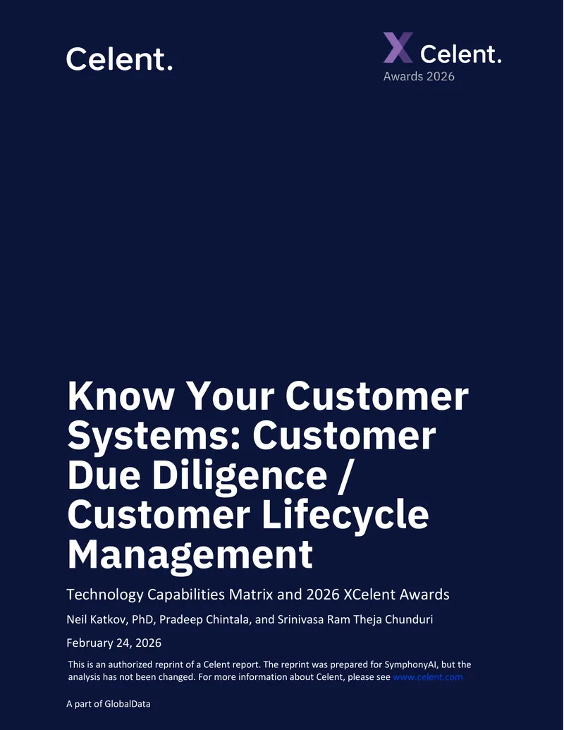 Customer Due Diligence and Lifecycle Management Technology Evaluation