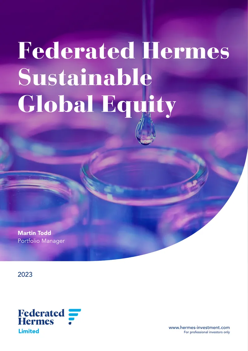 Federated Hermes Sustainable Global Equity Strategy Report 2023