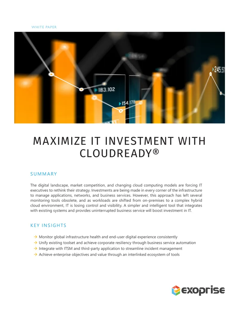 Unified IT Monitoring Framework for Cloud Services