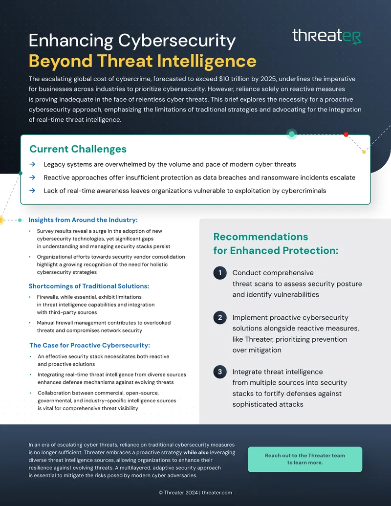 Proactive Cybersecurity Strategies for Modern Threats