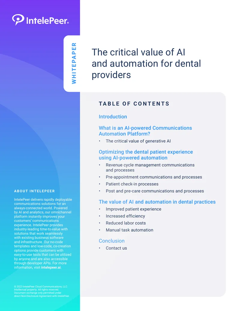AI-Powered Automation in Dental Patient Communications