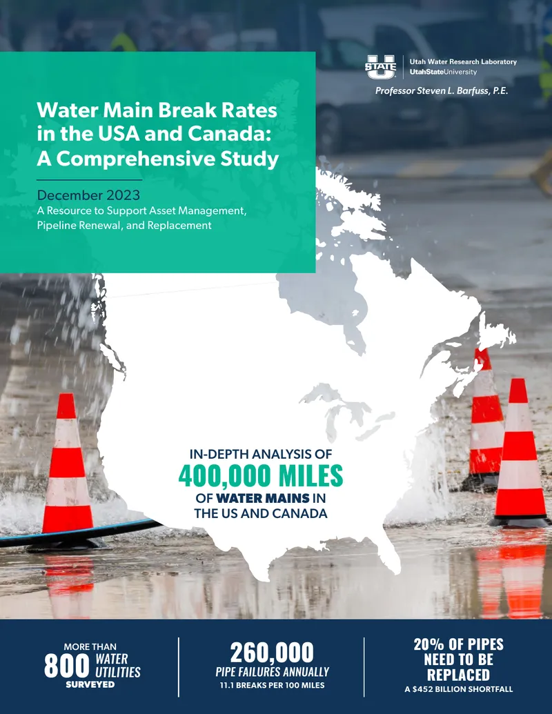 Water Main Break Rates in the USA and Canada