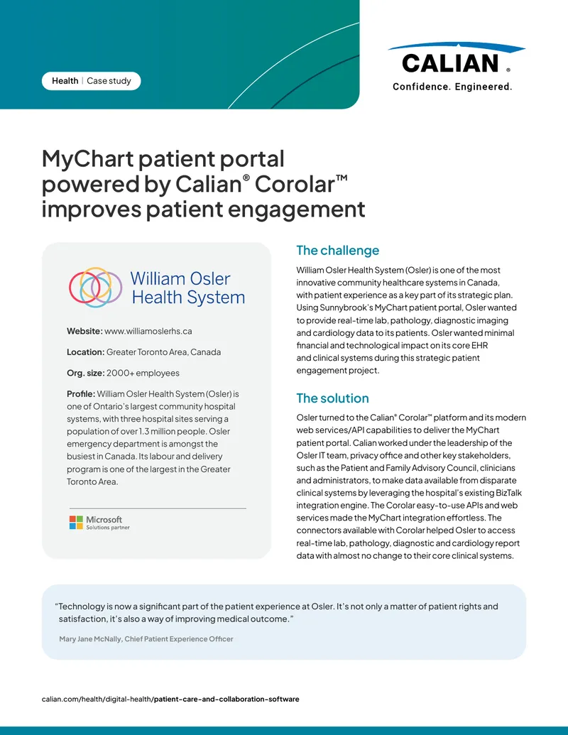 MyChart Patient Portal Implementation Case Study