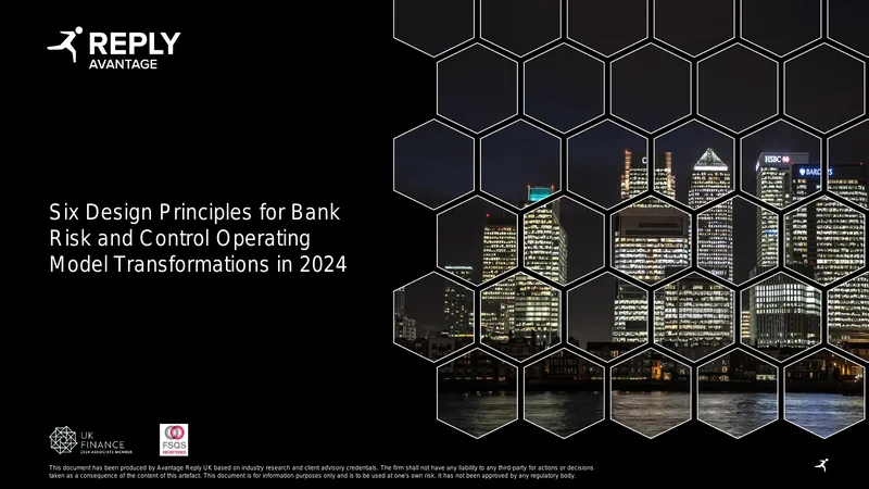 Design Principles for Bank Risk and Control Transformations