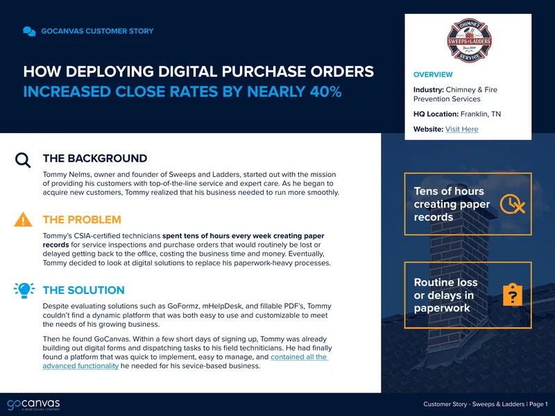 Digital Purchase Order Implementation Case Study
