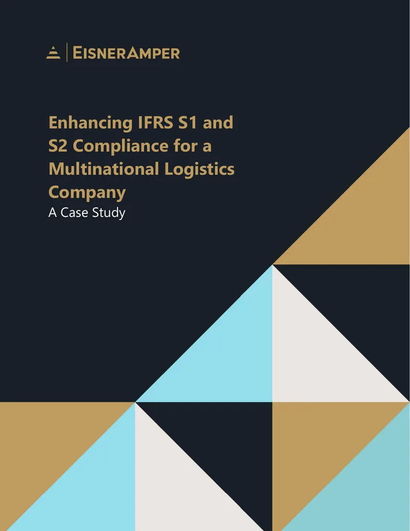Enhancing IFRS S1 and S2 Compliance for Logistics
