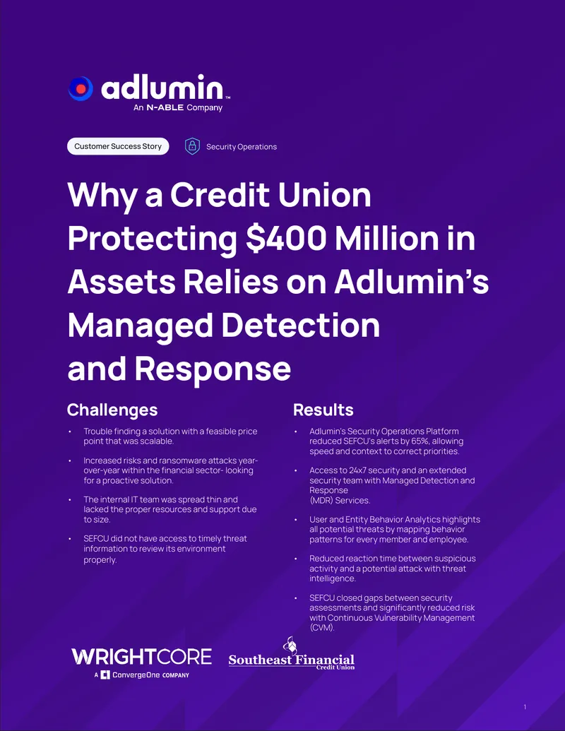 Credit Union Cybersecurity Enhancement Case Study