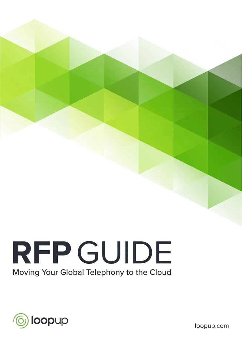 Global Cloud Telephony Request for Proposal