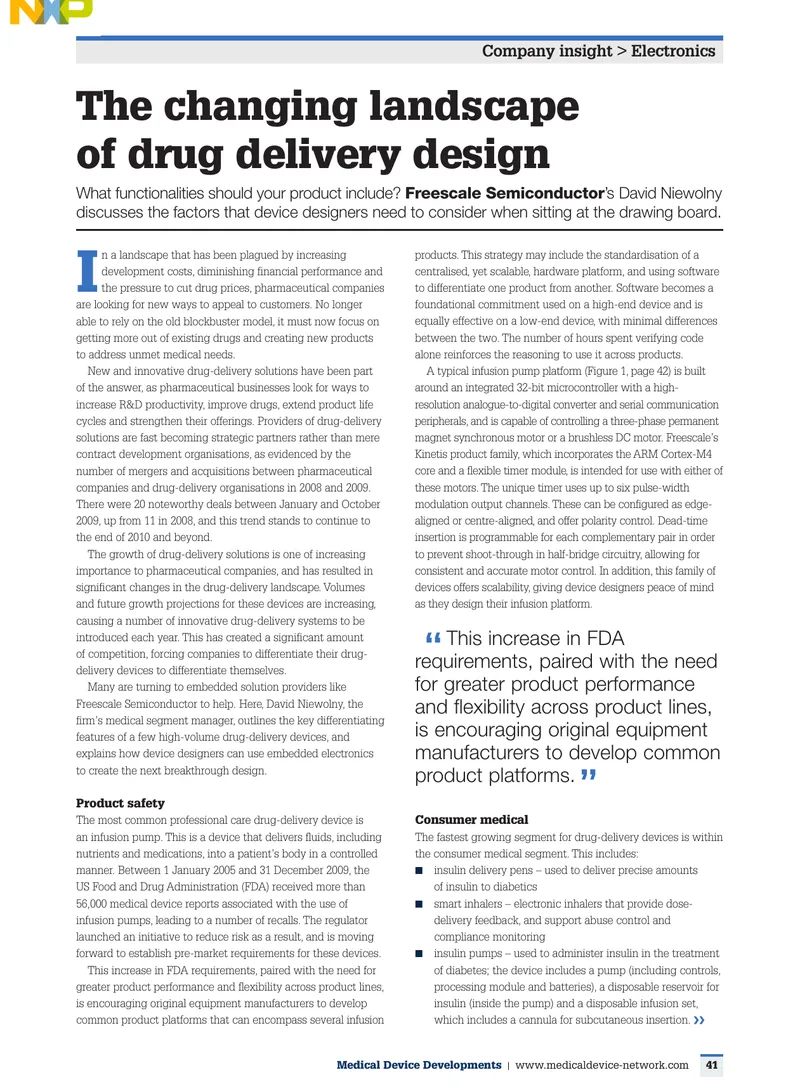 Drug Delivery Device Development Trends