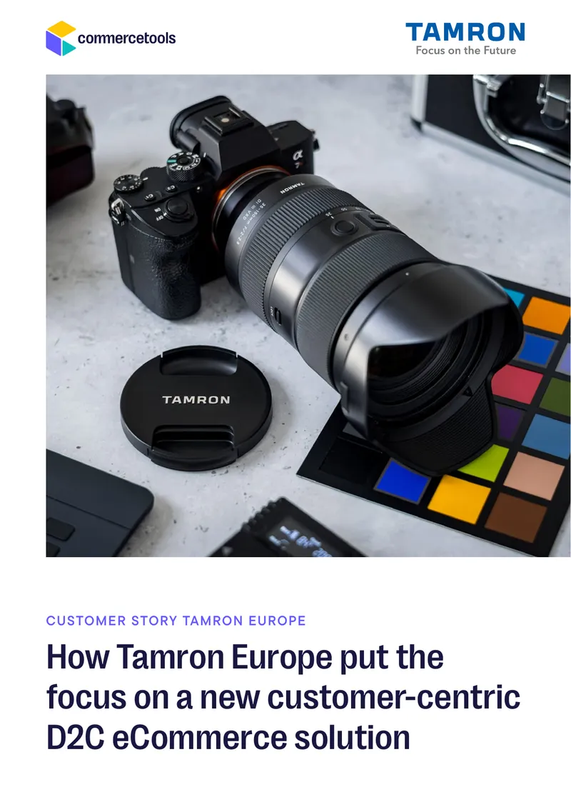 Tamron Europe's Customer-Centric eCommerce Solution