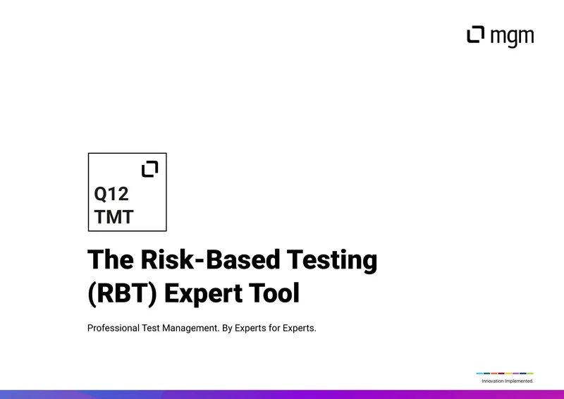 Risk-Based Testing Methodology in Software Quality Assurance