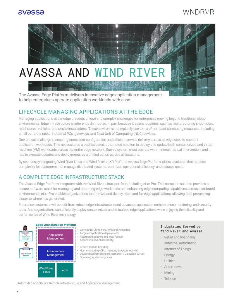 Managing Applications at the Edge