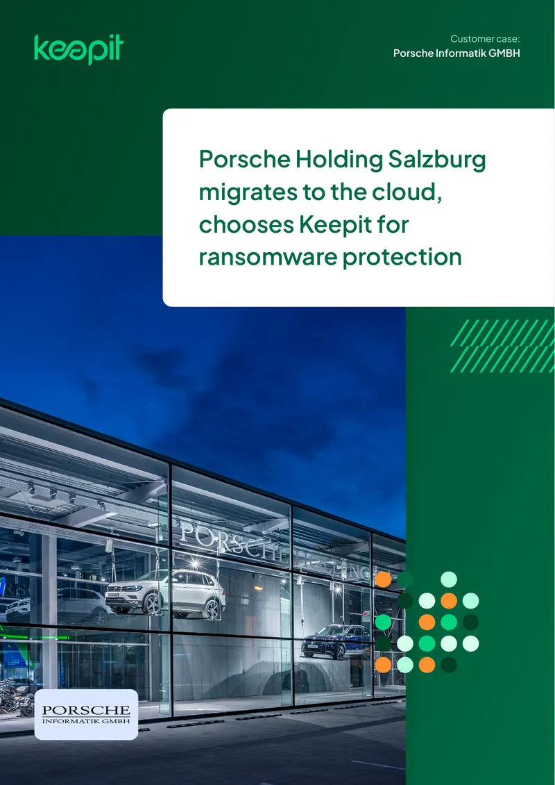 Porsche Holding Salzburg Cloud Migration Case Study