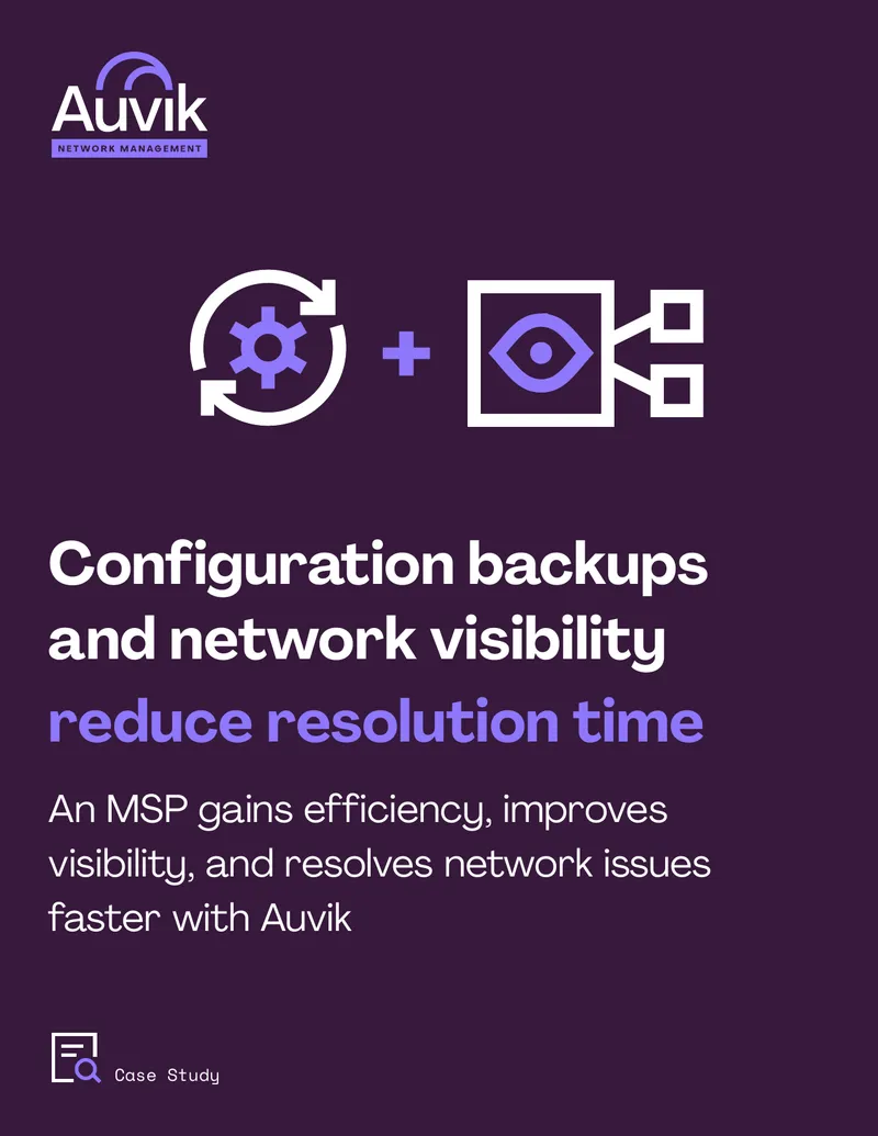 Auvik Network Management Case Study