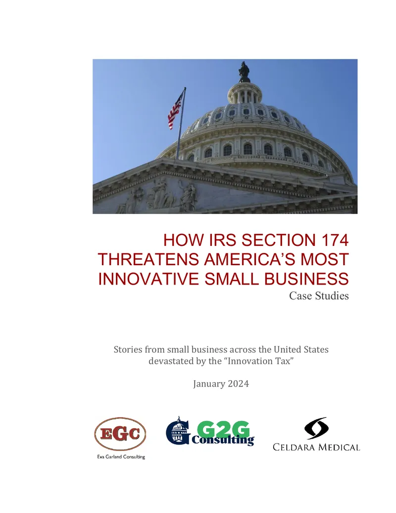 Impact of IRS Section 174 on Small Businesses