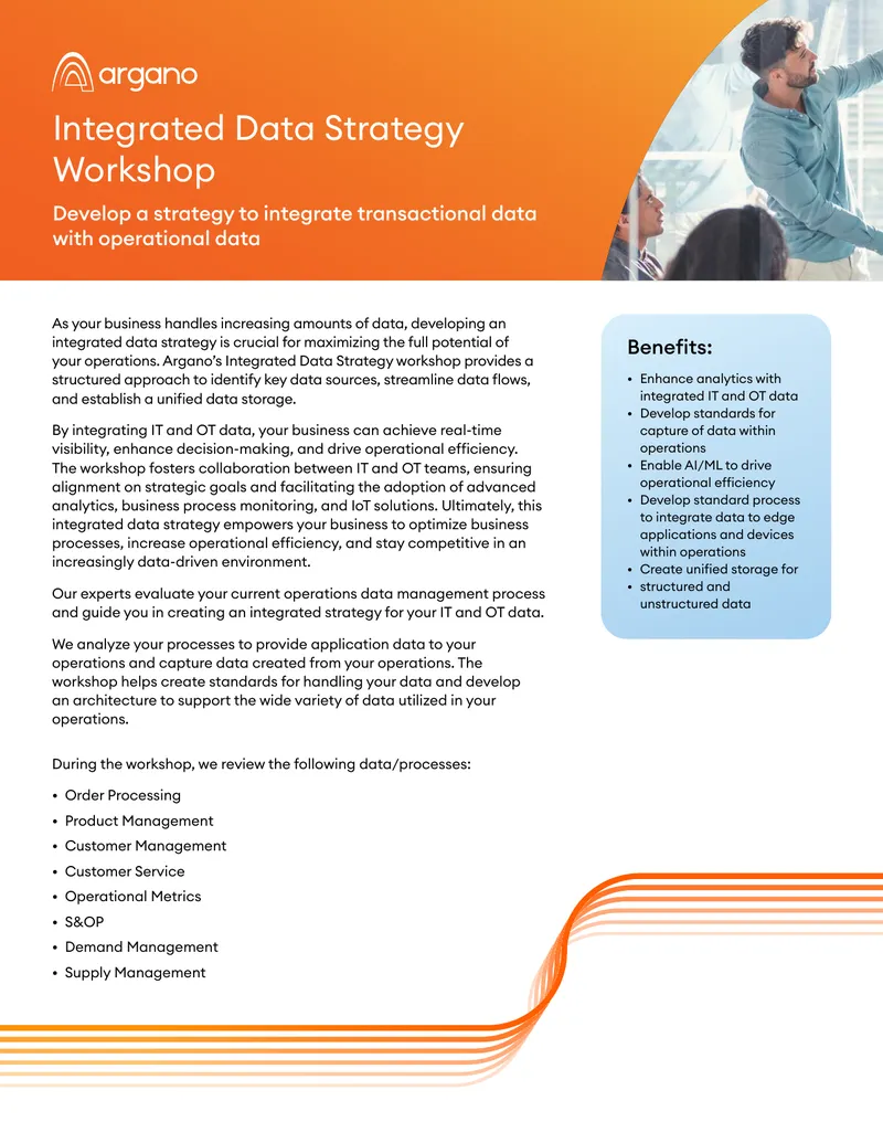 Integrated Data Strategy Workshop Overview